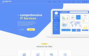 Maxicode - IT Multipage Creative Joomla Template