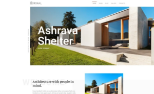 Monal - Architect Multipage Clean Joomla Template