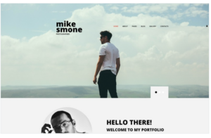 Mike Smone - Photographer Portfolio Modern Joomla Template