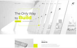 Builder - Construction Company Multipage Corporate Joomla Template