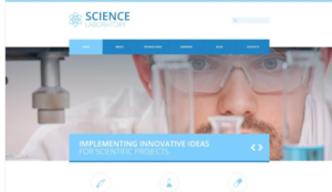 Science Laboratory - Science Laboratory Responsive Clean Joomla Template