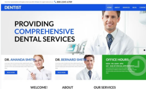Dental Health and Care Joomla Template