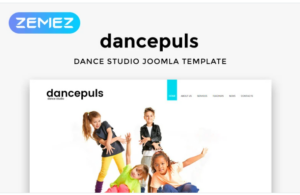 Dancepuls - Dance Studio Responsive Clean Joomla Template