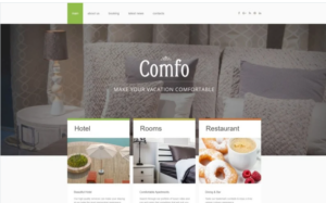 Cozy Vacation Joomla Template