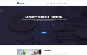 BitPro - Bitcoin Joomla Template