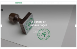 Fosteros - Business Joomla Template