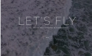 Let's Fly - Aerial Photography & Videography Joomla Template