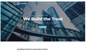 CreadoCreate - Construction Company Clean Joomla Template