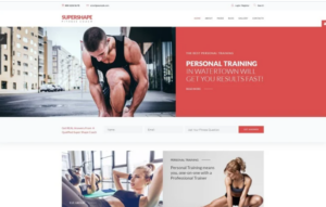 Super Shape - Responsive Personal Fitness Coach Joomla Template