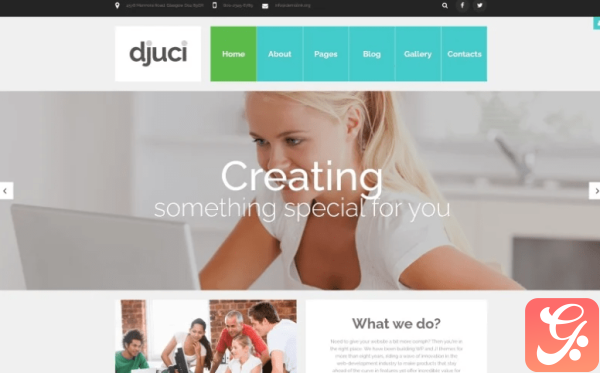 Djuci Web Design Agency Joomla Template