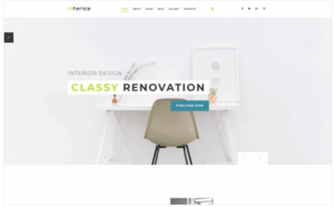 Interics - Interior Design Joomla Template