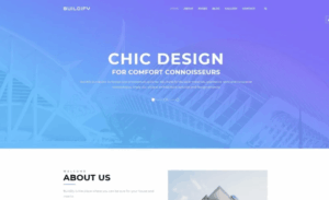 Buildify - Elegant Architecture & Design Agensy Joomla Template