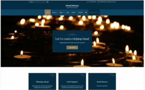 Eternal Memory - Solid Funeral Company Joomla Template