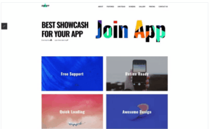 Join App - App Landing Page Joomla Template