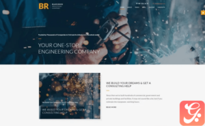 BR - Industrial Company Professional Parallax Joomla Template