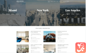 Real Estate - Renting Agency Responsive Joomla Template