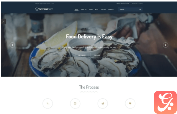 Catering Chief Catering Joomla Template
