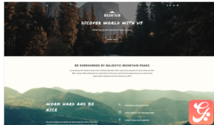 Mountain Tours Joomla Template