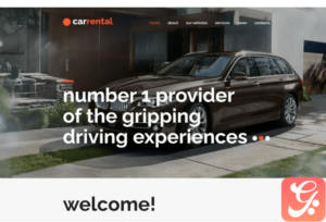 Rental Cars Joomla Template