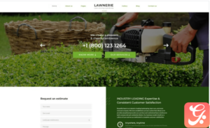 Lawnerie - Landscape Design Joomla Template