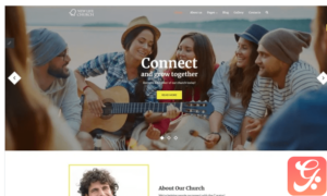 New Life Church Joomla Template