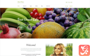 Alison Parker - Fresh Health Coach Joomla Template