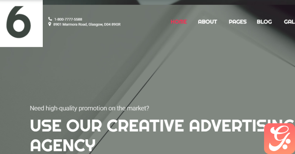 Advertising Agency Joomla Template
