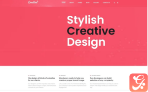 Creative - Web Design Studio Joomla Template