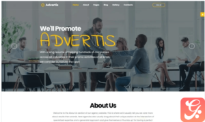 Advertis - Advertising Agency Clean Responsive Joomla Template