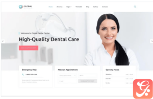 Global Dental Center - Dentistry Clean Usable Joomla Template