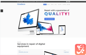 Gradeco - Computer Repair Joomla Template