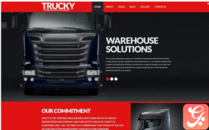 Trucky - Transportation Responsive Joomla Template
