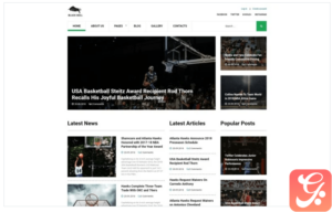 Black Bull - Laconic Sports News Joomla Template