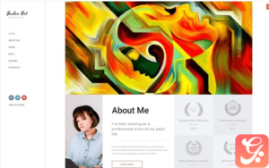 Jaden Art - Art Portfolio Joomla Template