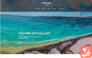 Fine Art - Art & Culture Gallery Responsive Joomla Template