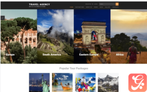 Travel Agency Joomla Template