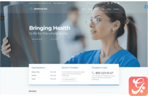 Medicalog - Efficient Medical Center Joomla Template