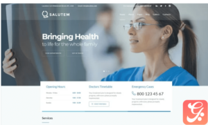 Salutem - Medical and Healthcare Clean Joomla Template