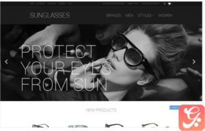 Sunglasses Shop Magento Theme