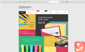 Stationery Store Magento Theme