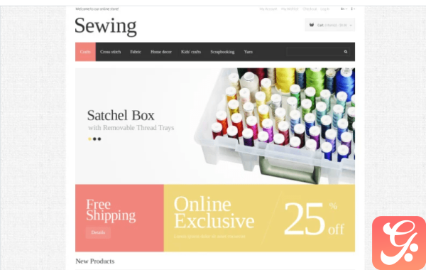 Sewing Opportunities Magento Theme
