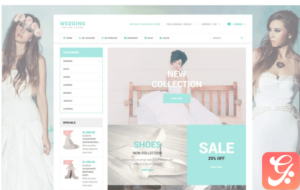 Wedding Style Magento Theme