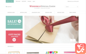 Special Day Cards Magento Theme