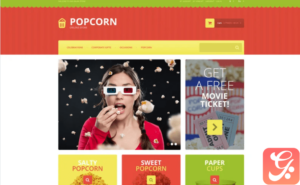Tasty Popcorn Magento Theme