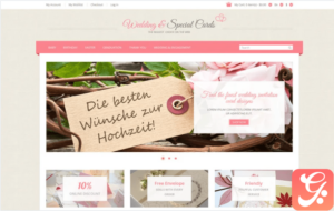 Special Occasion Cards Magento Theme