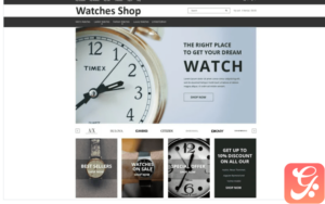 Watches Shop Magento Theme