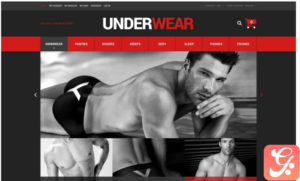 Underwear for Men Magento Theme