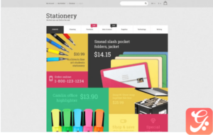 Stationery Store Magento Theme