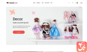 HandiCraft - Handmade Goods Shop Responsive Magento Theme