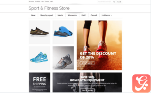 Sports Shop Magento Theme